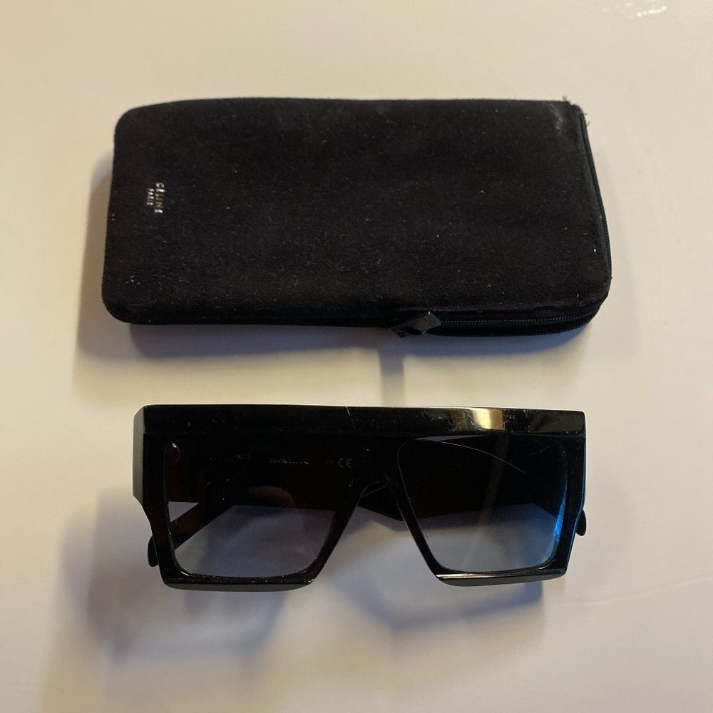 CELINE OVERSIZE VISOR STYLE SUNGLASSES